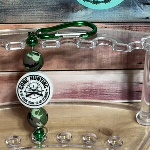 Camouflage Gone Hunting Keychain